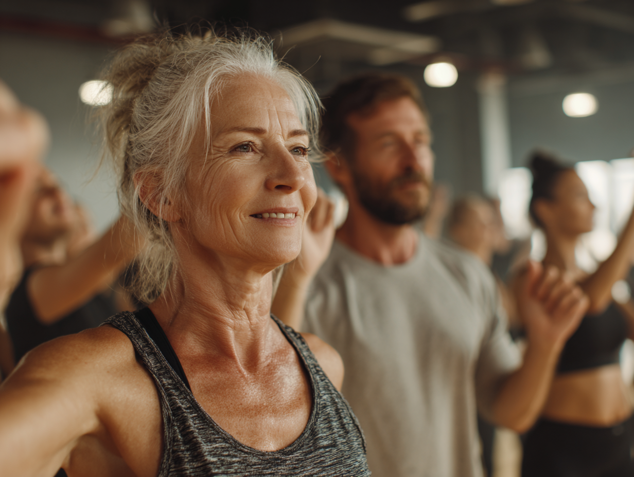 Aktívny tréning vo fitness centre